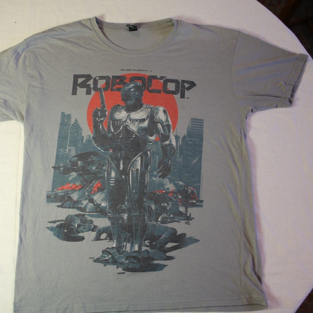 Robocop graphic tee lootcrate grey large